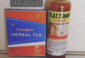 Lawgees Herbal Flat Tummy Set Tea and Mixture