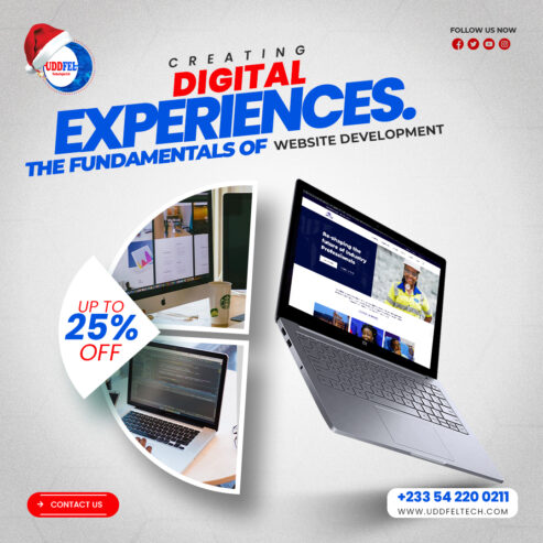 Creating Digital Experiences. The Fundamentals of Website Development.