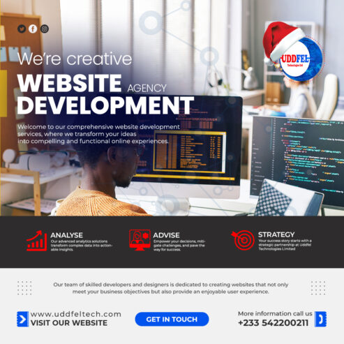 We’re creative Website Development Agency